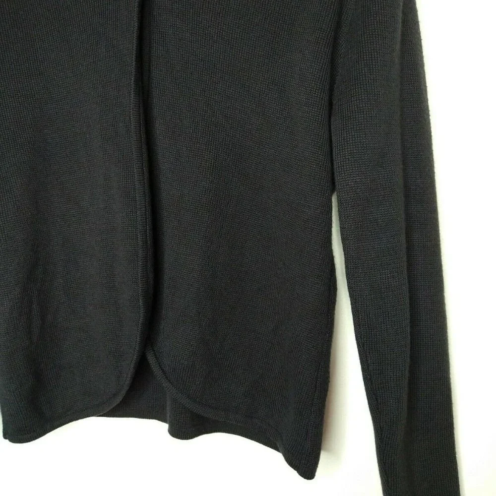GK Direct Delta Airlines One Button Wool Navy Blue Cardigan Women's Small - Picture 4 of 6